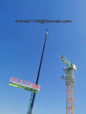 الصين PT5020 50M Jib 8t تحميل برج كرين 40 متر ارتفاع رفع حر شهادة ISO CE EAC المزود