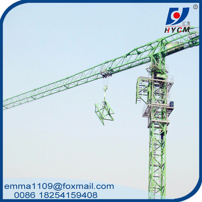 الصين شهادة ISO CE EAC 10tons Cranes Tower Top أقل بدون تثبيت الرأس السريع PT6022 المزود