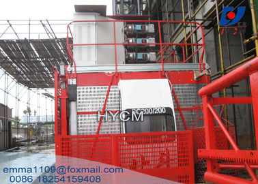 الصين SC200 قفص واحد بناء مصعد مصعد الركاب مصعد بناء المزود