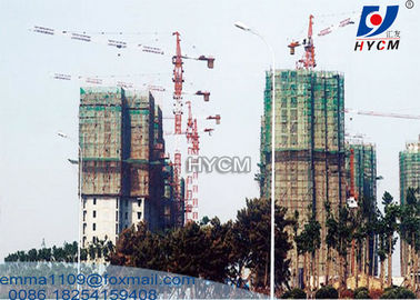 الصين خارج قفص تسلق TC5515 بناء برج كرين 55M العمل طول بوم المزود