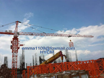 الصين TC5513 رافعة نموذج بناء qtz80 برج كرين 55 متر 8 طن تحميل نوع توبكيت المزود