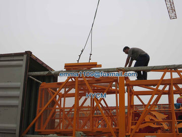 الصين TC5013 Topkit Tower Crane ثابت مع نوع رأس المطرقة 5t Load Parameter المزود