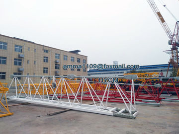 الصين QTZ100 Flattop Tower Crane 198ft Boom Jib 6013 Model Competitive Offer المزود