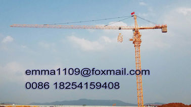 الصين بناء تحديد برج كرين 6ton ماكس الحمولة الطول 40mts الذراع الطويلة 60mts المزود