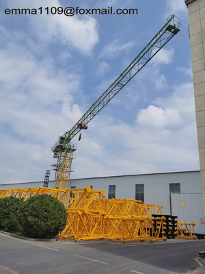 الصين 50M Boom Hot Sell PT5020 Flat Top Tower Crane مع شهادة EAC في روسيا المزود