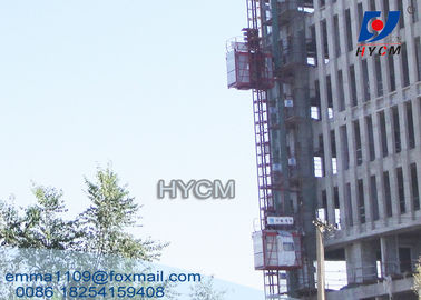 الصين 3000kg الرف والجناح مصعد المبنى الصناعية رافع مع أقفاص مزدوجة المزود