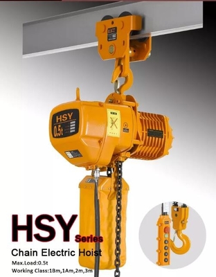 الصين رافعة سلسلة نوع HSY 500 كجم إلى 35 طن سلسلة مفردة أو مزدوجة للرافعات المزود
