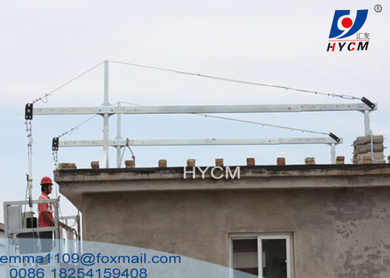 الصين ZLP630 Glass Cleaning Gondola Construction Cradles Wire Rope Climber ارتفاع 100 متر المزود