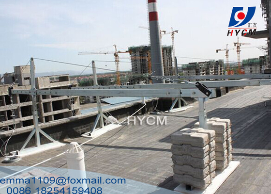 الصين بناء مهد الألمنيوم zlp 800 بناء واجهة الجدار Clearning 7.5m منصة الطول المزود