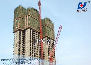 الصين TC6024 بناء الرافعات برج ل ارتفاع ارتفاع بناء 10T المواصفات المزود