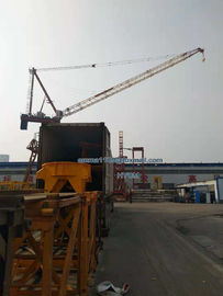 الصين OEM D4015 Luffing Crane Tower 1.2 * 3M Mast Sections 40mts Luffing Boom المزود