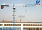 QTP6016 برج كرينز السعر 60 متر بوم 10 طن تحميل رفع مواد البناء المزود