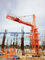 QTZ6012 برج كرين 60M العمل اختبار الذراع في بناء موقع البناء المزود