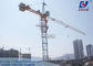 10 طن QTZ6520 Topkit Tower Crane 215 ft طرف 2t تلميح تحميل 160 قدم الطول المزود