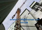 هامرهيد برج كرين رفع القدرات 10 طن ارتفاع 50 متر جيب 60 متر المزود