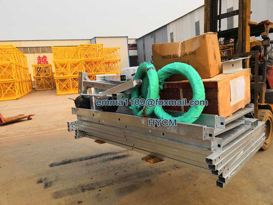 منصات العمل المعلقة من الفولاذ الألومنيوم ZLP 250kg 500kg 630kg 800kg Cap 3 Phase 220/380V