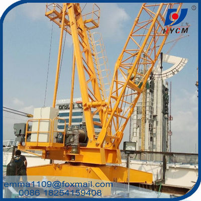 3tons Mini Luffing Derrick Crane 15m Luffing Jib لمباني ارتفاع 150 متر
