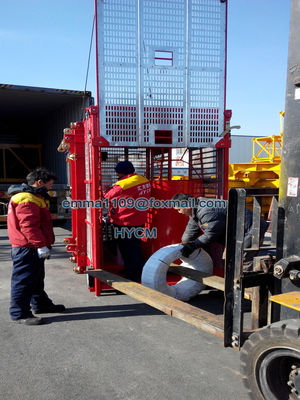 رجل ومواد بناء بناء الرفع 4t 0-36m/min السرعة VFD التحكم