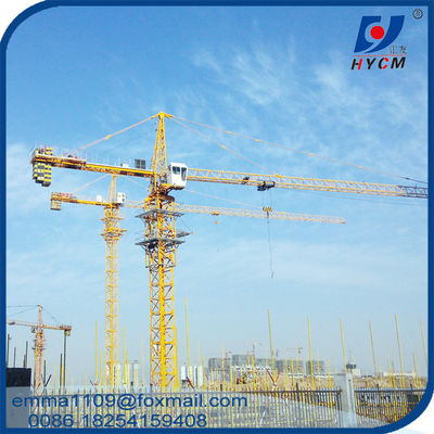 TC6012 الرافعة البرجية ذاتية الإقامة ذات القمة المزدوجة النوع 6T الحمل