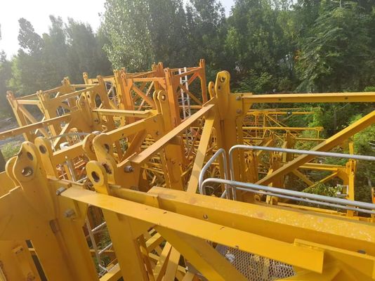 QTZ200 7015 قاطع برج مستعمل 10 طن الحمل الأقصى 65m