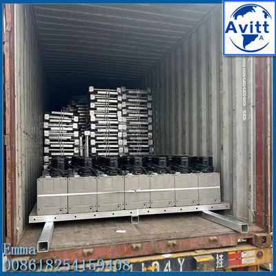 مبنى متحرك بطول 100 متر لواجهة المصعد ، حمولة ZLP 630630kg