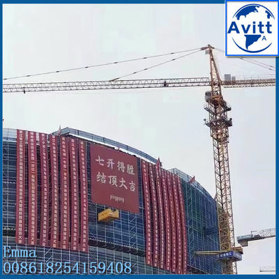 6 طن القدرة على الحمل رافعة رأس المطرقة برج أنواع من QTZ63-5013 نموذج