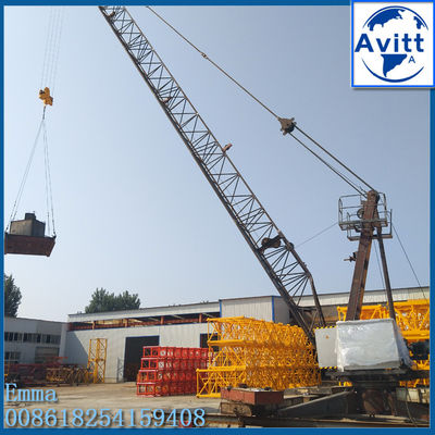 12T QD120 رافعة ديريك 20 متر Jib لإزالة رافعة البرج الداخلي