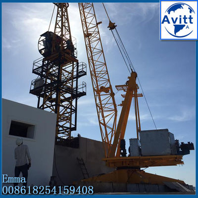 رافعات 3t QD30 Derrick مع 15m طول البوم فوق رافعة برجية
