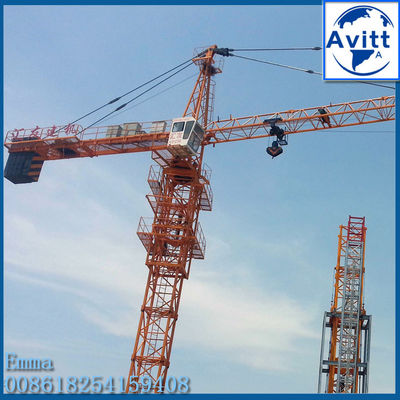 5 طن QTZ5010 رافعة برج الرأس المطرقة تكلفة المباني معدات السلامة