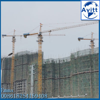 4T قاطع الرأس أنواع Qtz40 4807 برج رافعة عرض للمباني 60m